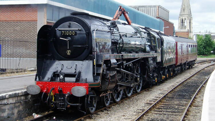 71000 duke of gloucester steam train