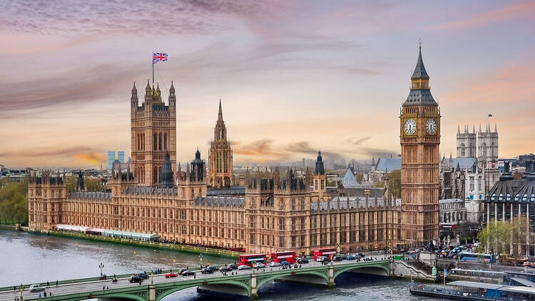 Houses of Parliament in London, UK