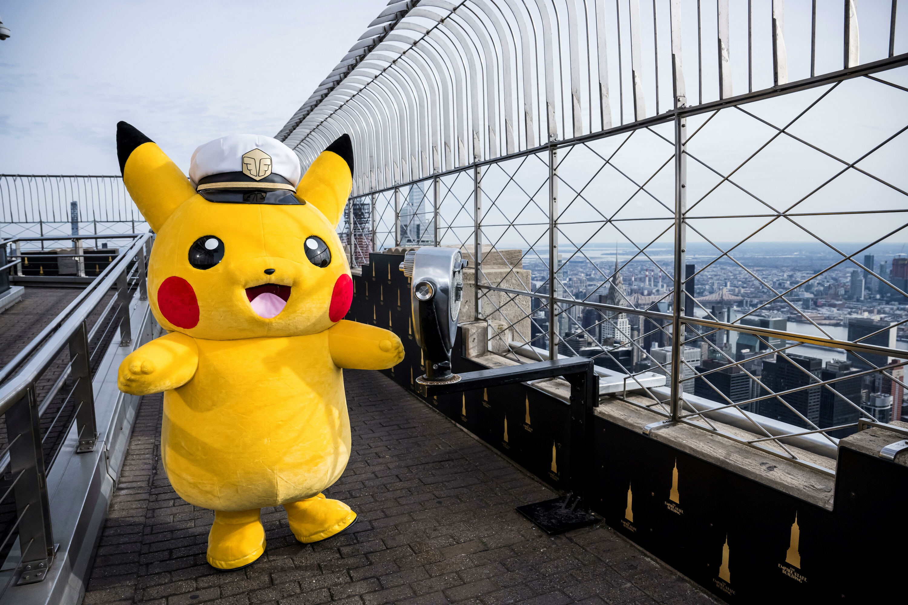 The Empire State Building is gloriously honoring Pokémon next week