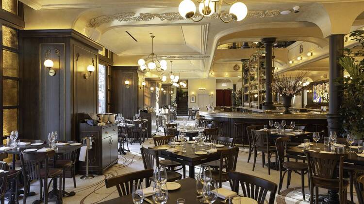 Dining room of la grande boucherie