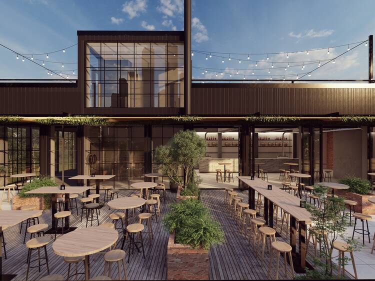 Melbourne's first rooftop brewery bar is about to open to the public