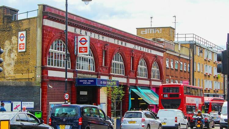 Kentish Town tube station, London