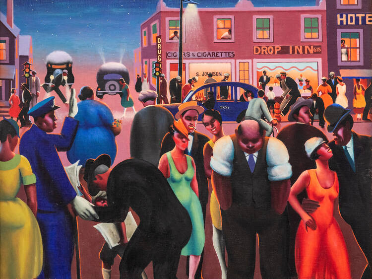 Archibald J. Motley, Jr., Black Belt