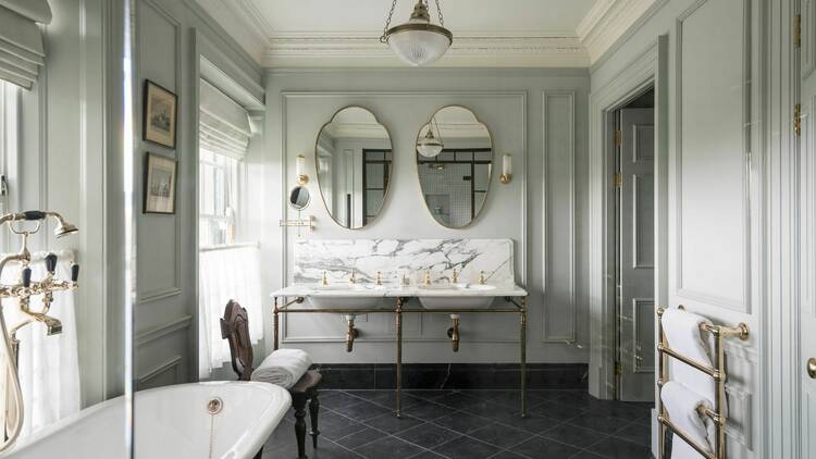 A bathroom at Gleneagles