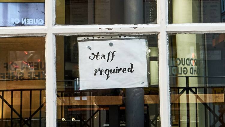 Staff required sign in London