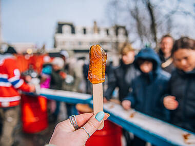 Check out one of the best sugar shacks in Montreal