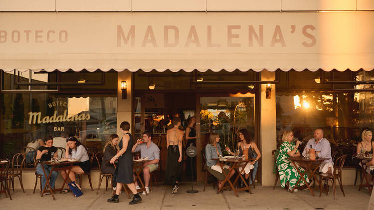 Madalena’s Bar shop front