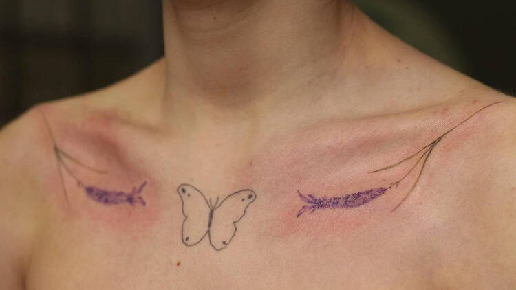 Tatuagem feita no Tigres Tattoo Club