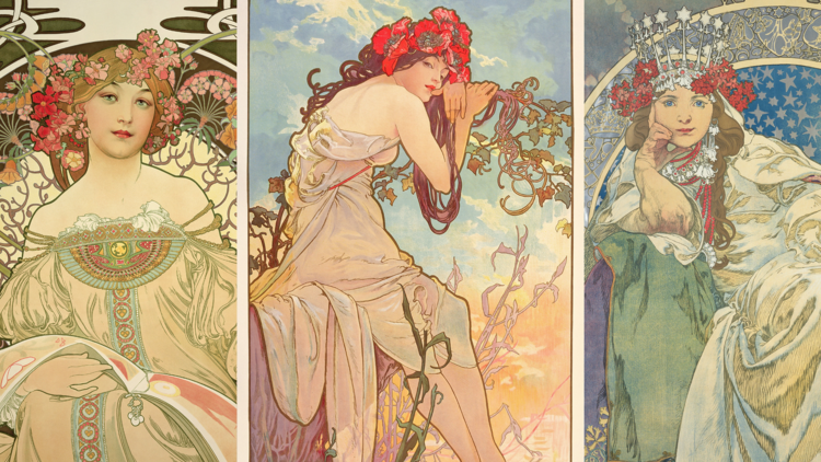 Woman in the Wilderness - Browse Works - Gallery - Mucha Foundation