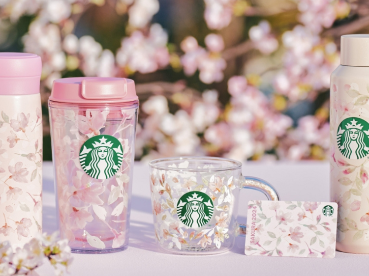 Starbucks is releasing a second Japan-exclusive cherry blossom collection