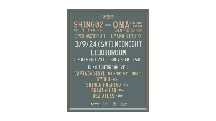 SHING02 & OMA Live showcase