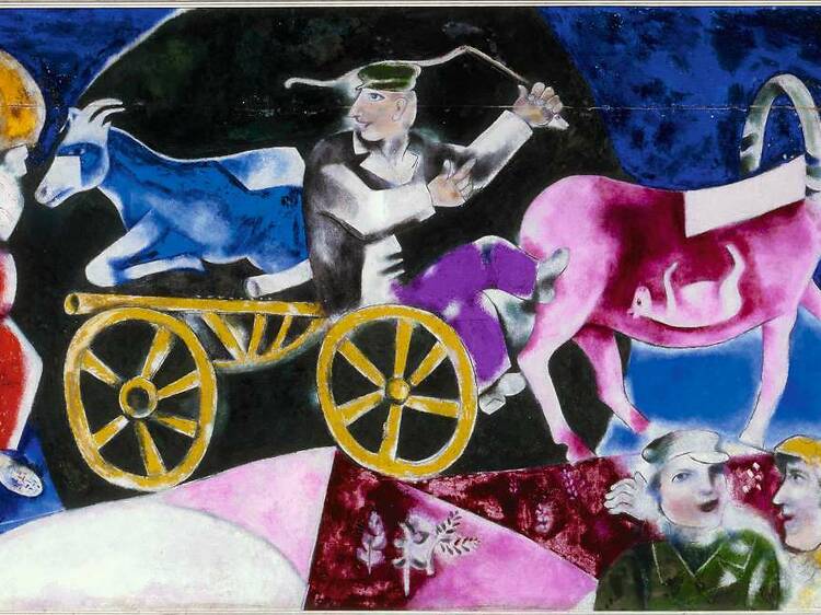 El grito de libertad de Chagall, en Fundación MAPFRE