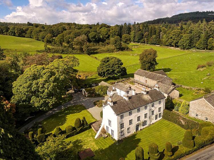 The country mansion in Cumbria