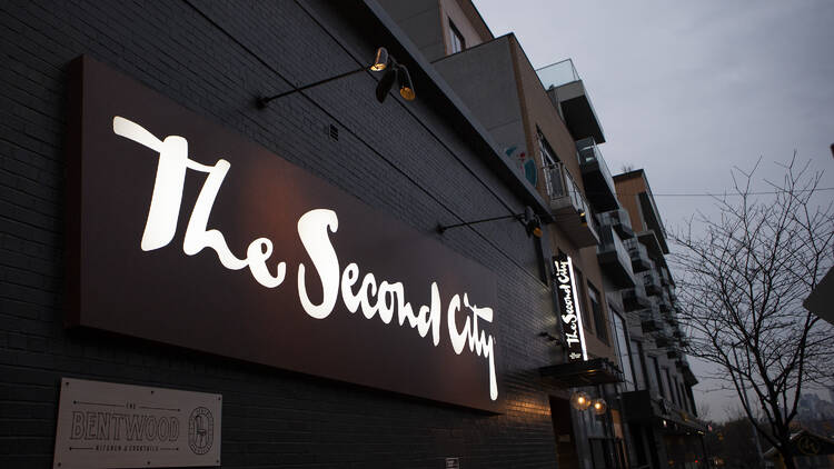 The exterior of The Second City.