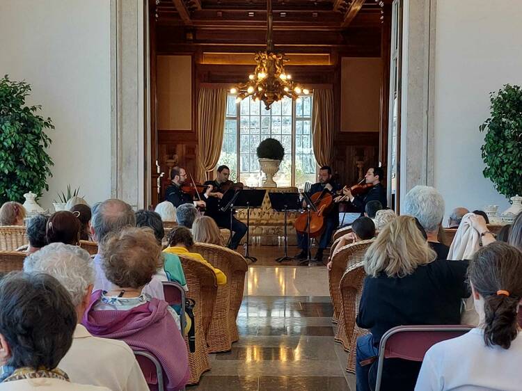 Sundays mean free classical music at the Palácio da Cidadela de Cascais