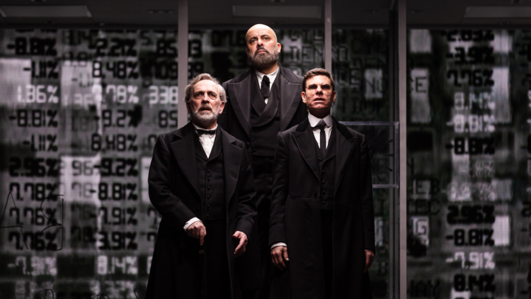 Production photo from The Lehman Trilogy