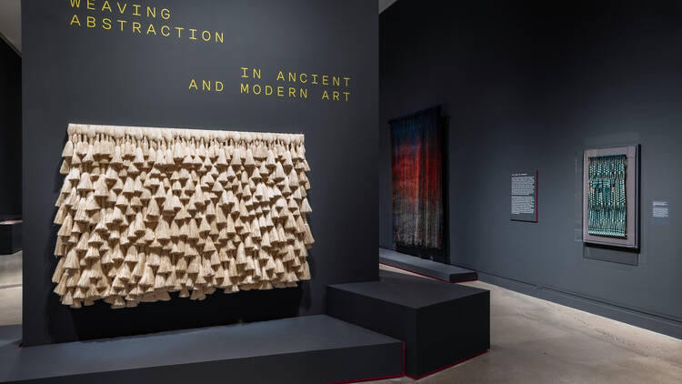 Weaving Abstraction in Ancient and Modern Art installation view