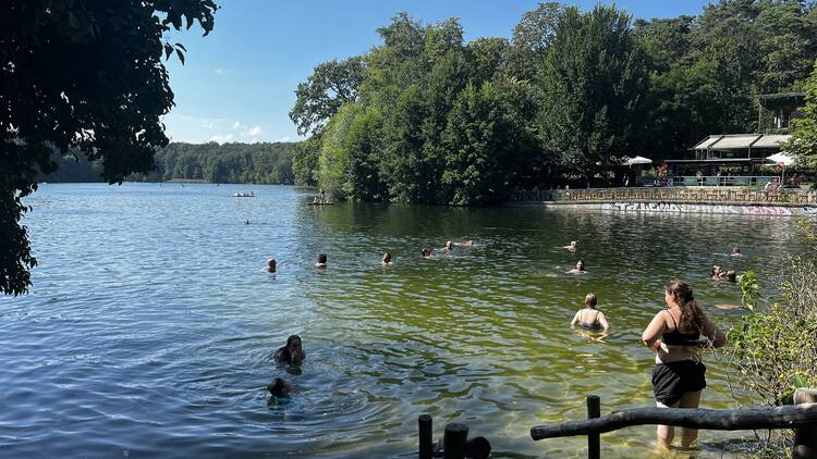 Go for a dip in a Berlin lake