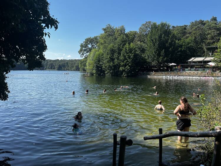 Go for a dip in a Berlin lake