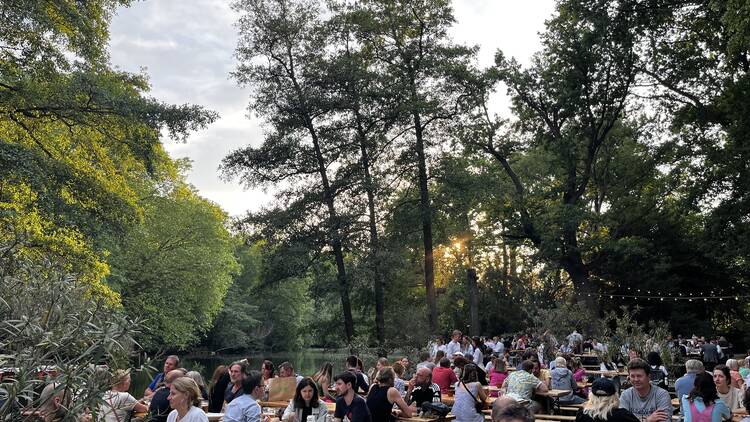 Grab a beer with a view in Tiergarten