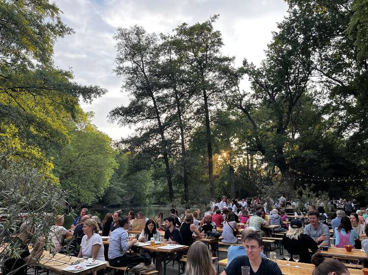 Grab a beer with a view in Tiergarten