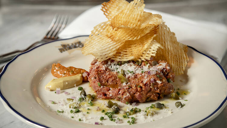 Blue Ribbon Brasserie Boston Steak Tartare