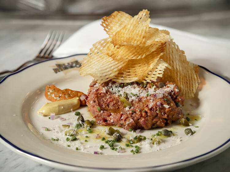 Blue Ribbon Brasserie Boston Steak Tartare