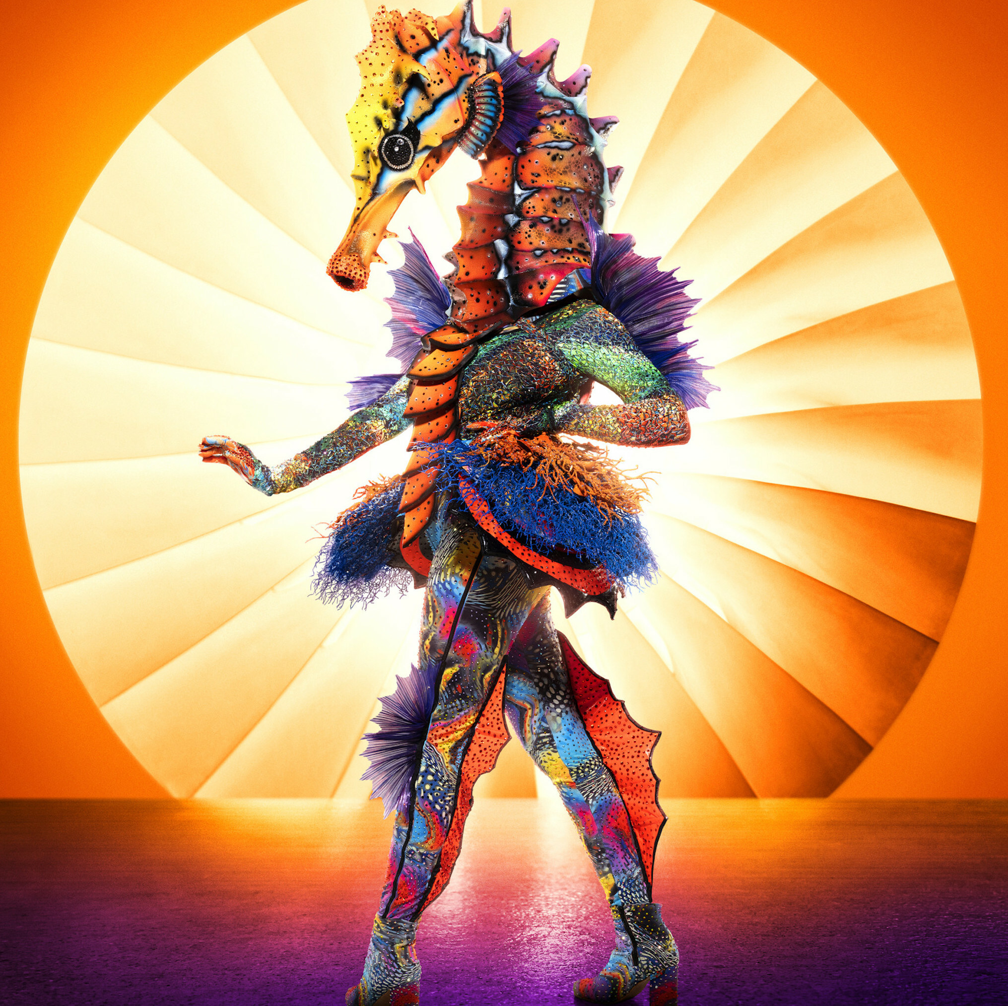 "The Masked Singer’s” seahorse costume.