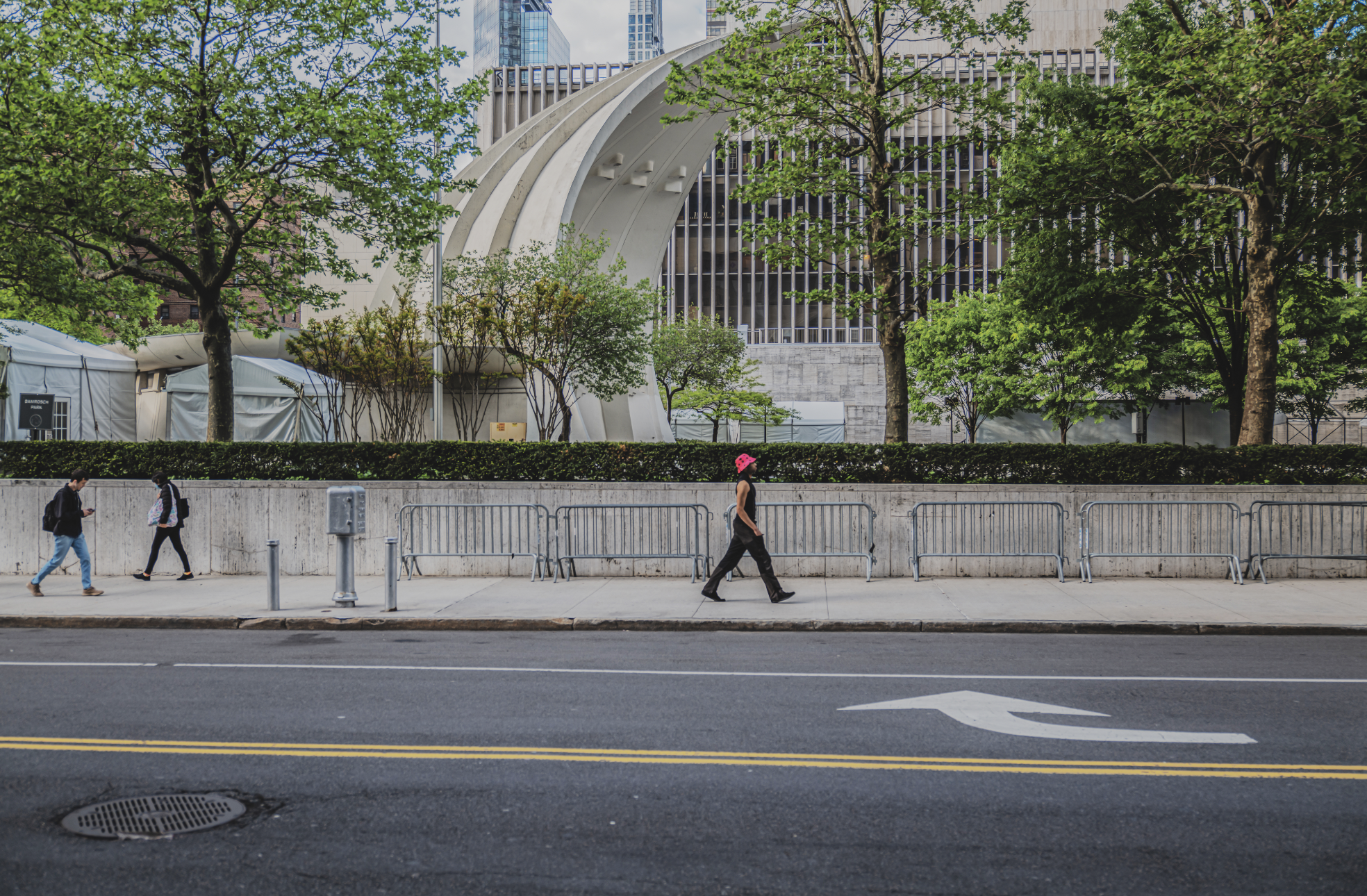 West side of Lincoln Center