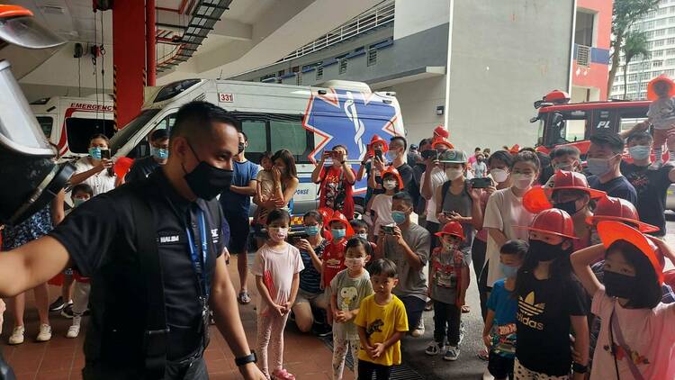 Find out more about the lives of firefighters at SCDF's Fire Station Open House