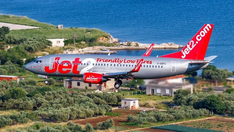 Jet2 plane in Croatia
