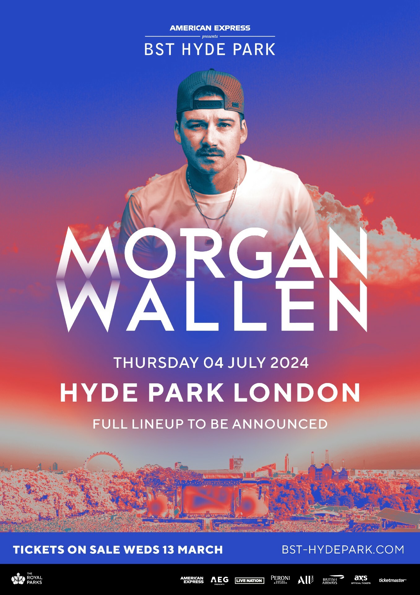 BST Hyde Park London 2024, Morgan Wallen