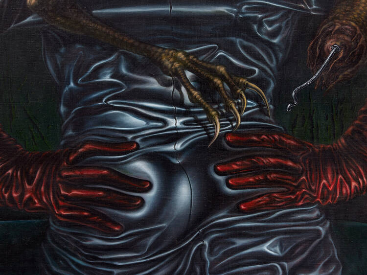 Check out Sibylle Ruppert’s amazing erotic sci-fi horror porn art