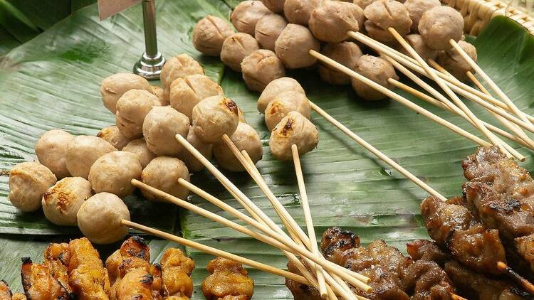 Skewers from Chat Thai