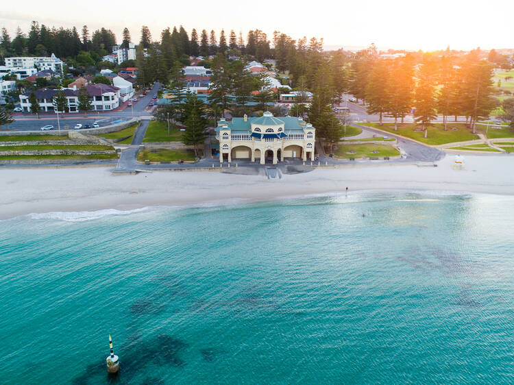 Go for a dip at Cottesloe Beach