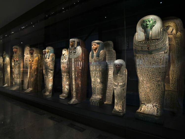 Un anticuario de Barcelona habría vendido por 100.000 euros una escultura robada del antiguo Egipto
