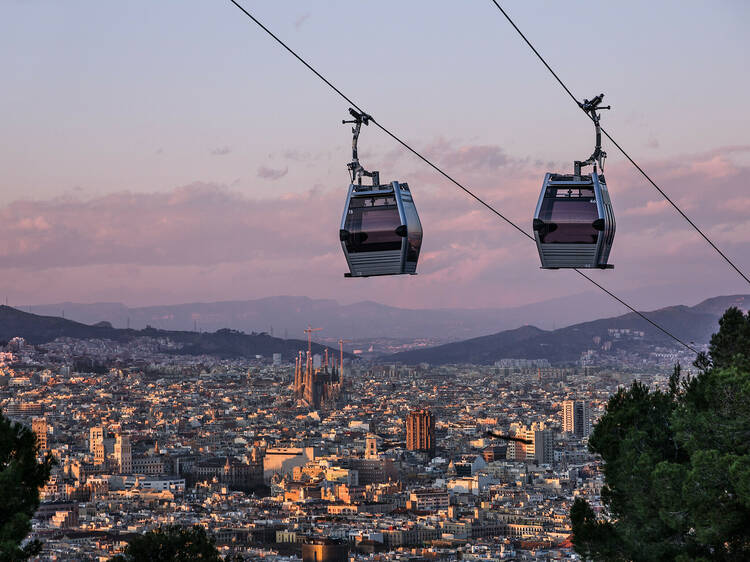 Port cable car Barcelona