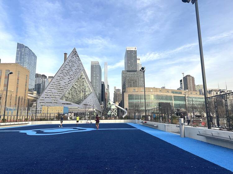 Here’s a sneak peek at the gorgeous new park along the Hudson River