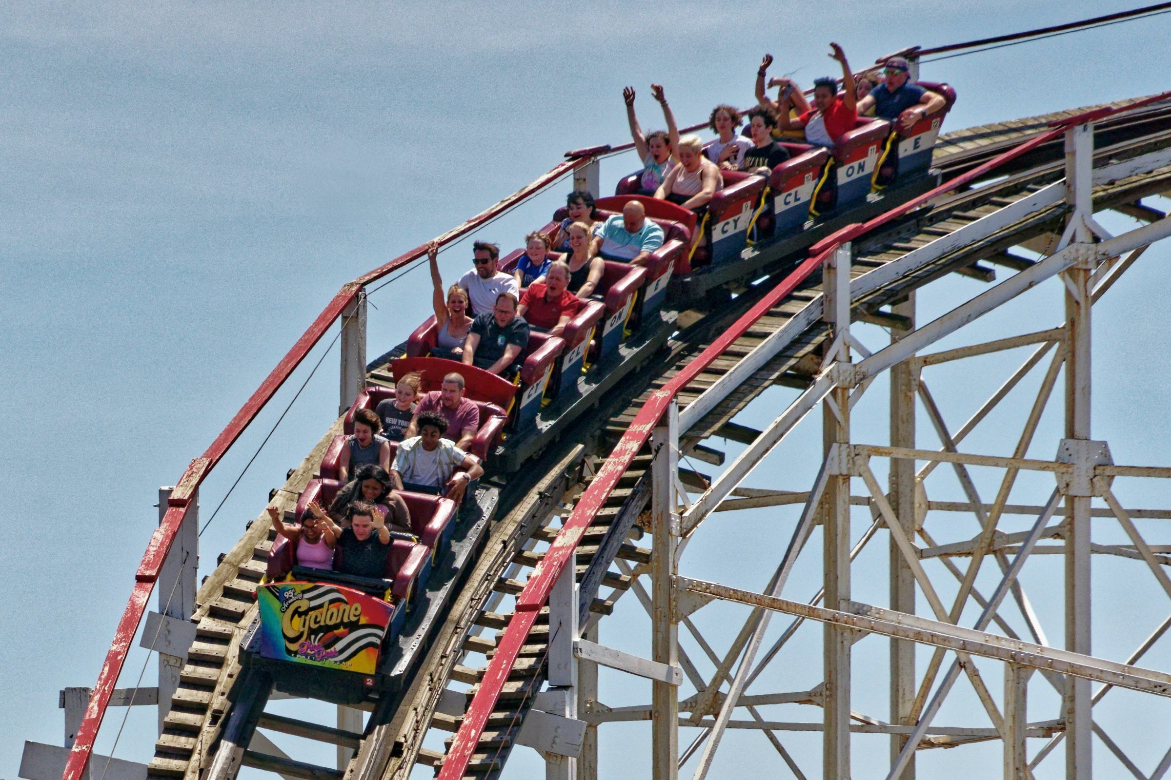 The Coney Island rollercoasters will be open daily starting this weekend