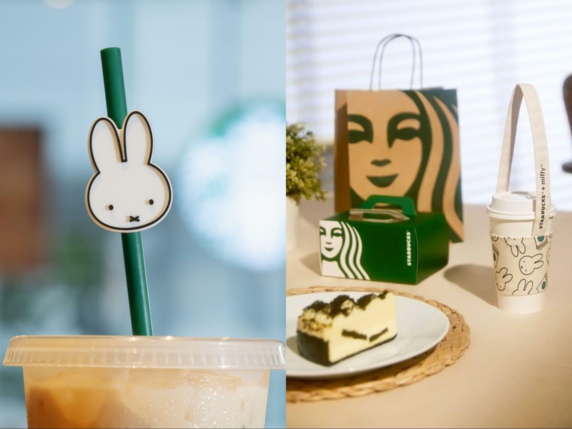 Starbucks Miffy Collection: Puffer Bags, Plushie, Cold Cups, And ...