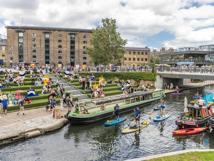 Hit up this free eco-fest alongside the King Cross canal