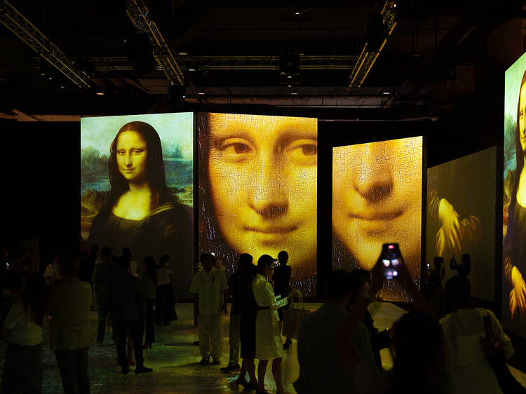 Here's your first look at the immersive Da Vinci Alive exhibit, opening this Friday
