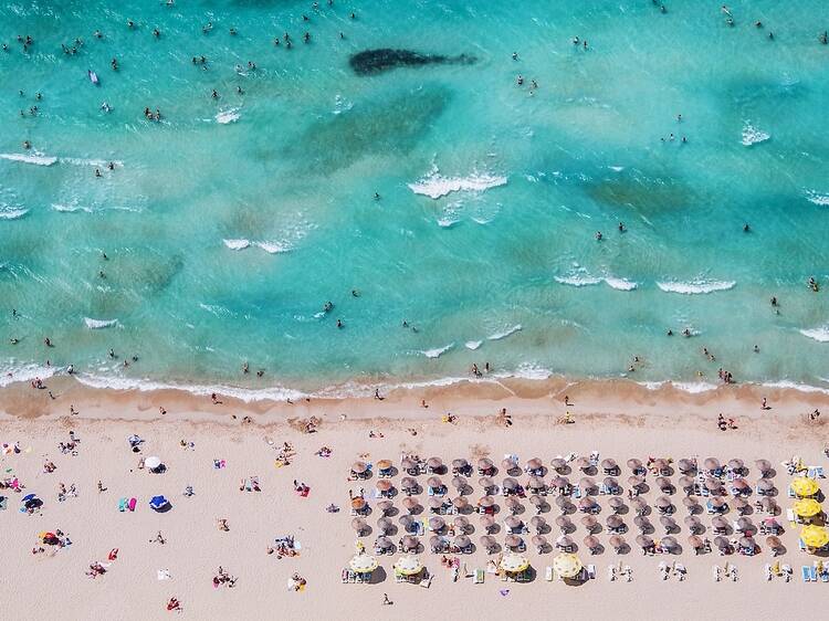 Take a dip in the Ilica public beach