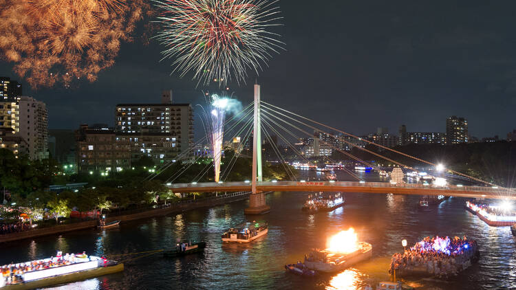 Tenjin Matsuri, Osaka