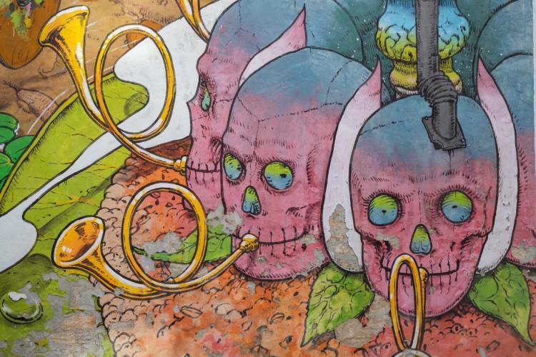 The little Istrian town of Vodnjan is filled with top street art