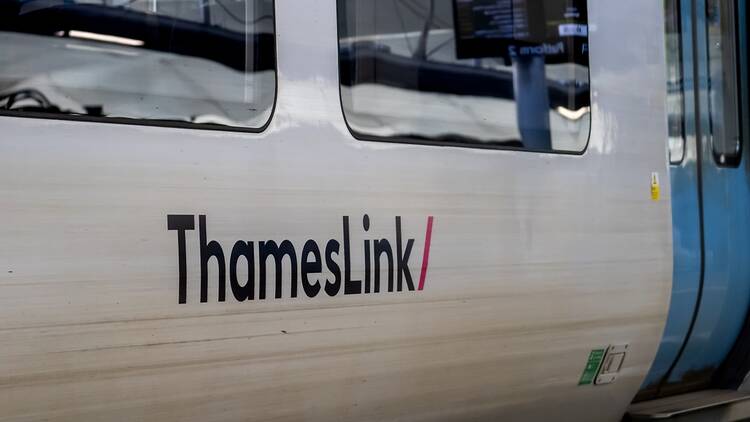 Thameslink train in London