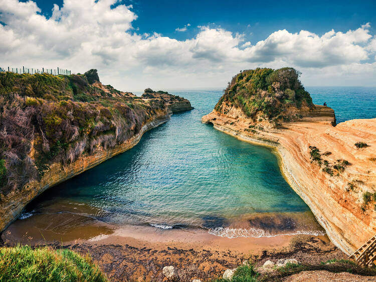 Love Canal in Sidari