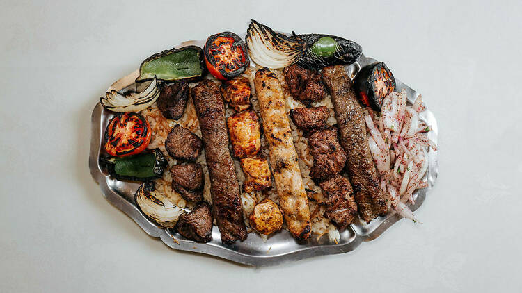 Kebabs at Marouch