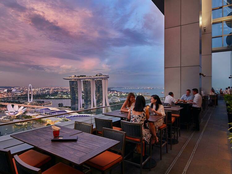 3. Enjoy a sky-high dining experience