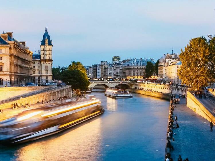 The Seine river cruise